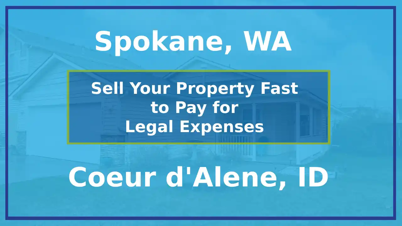 Sell Your Spokane WA or Coeur D'Alene ID Home Fast to Pay for Legal Issues